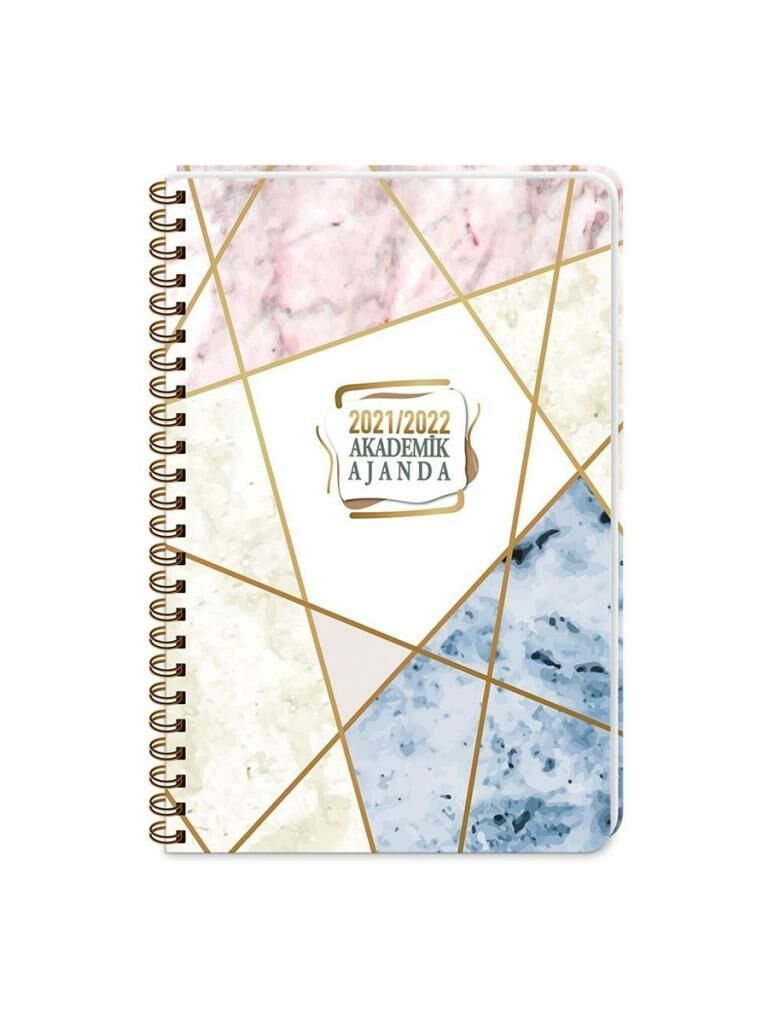 KESKIN AKADEMIK AJANDA 17x24 SPR.MARBLE