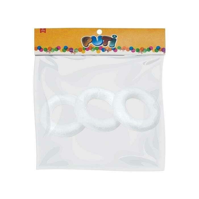 PUTI KOPUK HALKA 10cm 3 LU(4964)