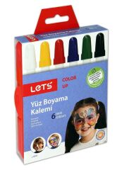 LETS YUZ BOYASI 12 RENK CEVIRMELI (L-6812)