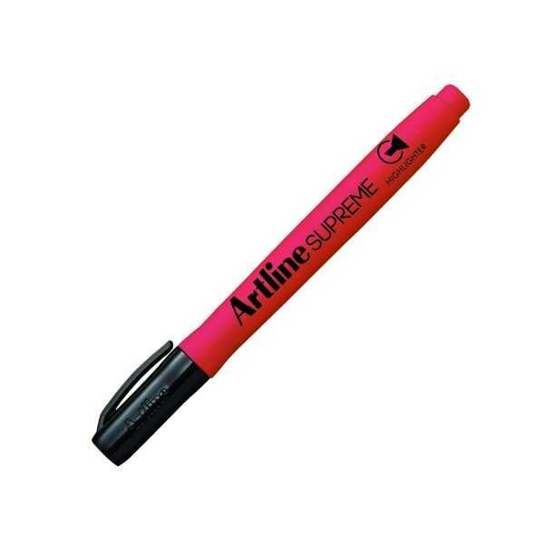 ARTLINE FOSFORLU KALEM SUPREME KIRMIZI A-EPF-600 R
