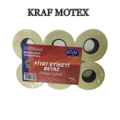 KRAF MOTEX ETIKET CIFT HANE 6600 YEDEK 12 LI
