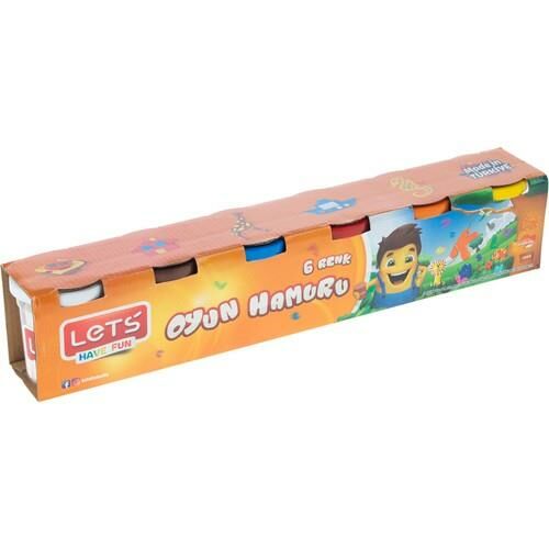 LETS 6 RENK 690gr OYUN HAMURU  (8450)