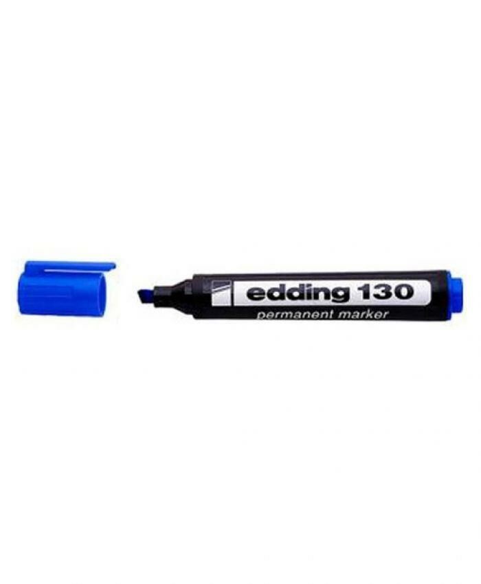 EDDING PERMANENT MARKER KESIK UC MAVI 1 LI (130)