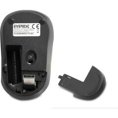 EVEREST KABLOSUZ MOUSE  USB SIYAH/YESIL (SM-804)