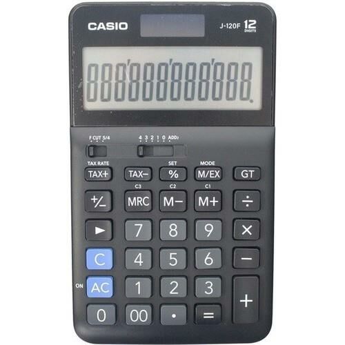 CASIO MASAUSTU HESAP MAKINESI J-120F (12 HANE)