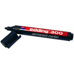 EDDING PERMANENT MARKER YUVARLAK UC. SIYAH (300)