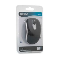 EVEREST KABLOSUZ MOUSE  USB SIYAH/BEYAZ (SM-804)