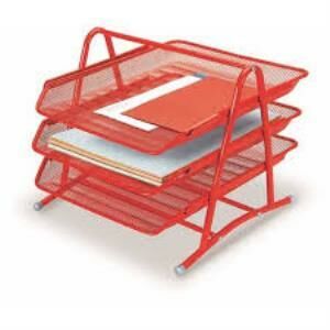 MAS EVRAK RAFI PERFORELI 3 LU 523 KIRMIZI