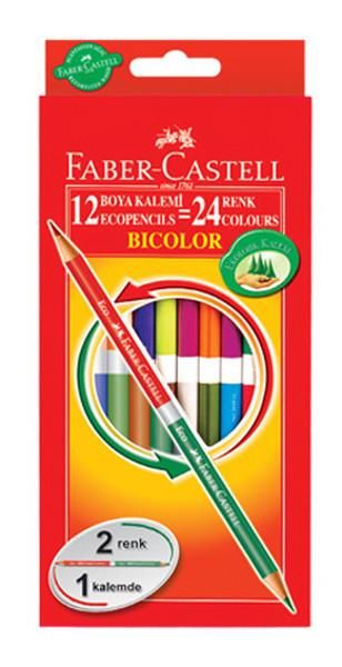 FABER BICOLOR KURUBOYA 24 RENK (5171120612)