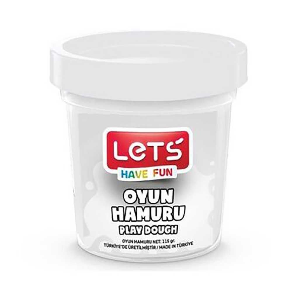 LETS OYUN HAMURU 115 gr BEYAZ TEKLI (L8440-05)