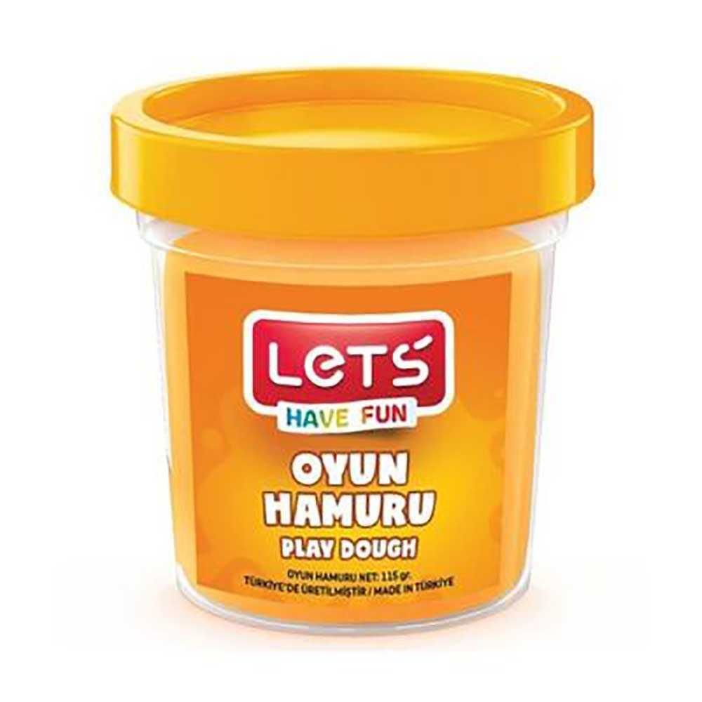 LETS OYUN HAMURU 115 gr TURUNCU TEKLI (L8440-08)