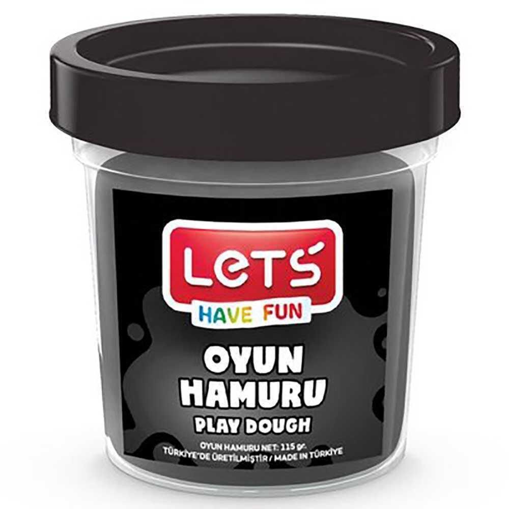 LETS OYUN HAMURU 115 gr SIYAH TEKLI (L8440-10)
