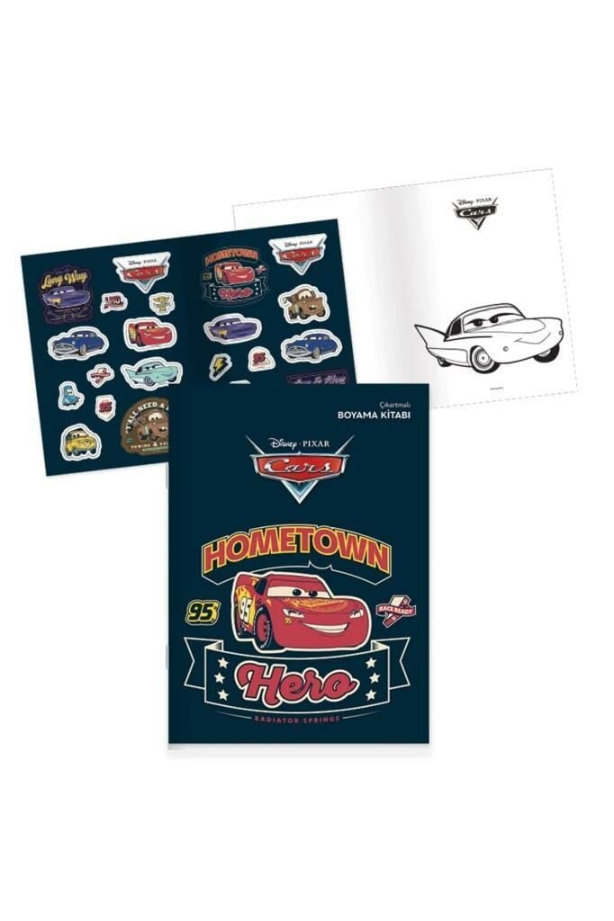 KESKIN BOYAMA KITABI CARS CIKARTMALI (244930)