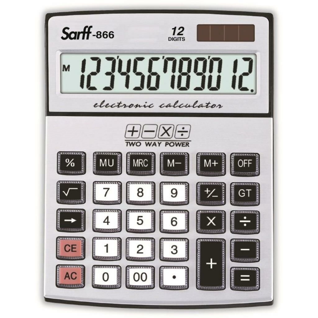 SARFF 866 HESAP MAKINESI 12 HANE