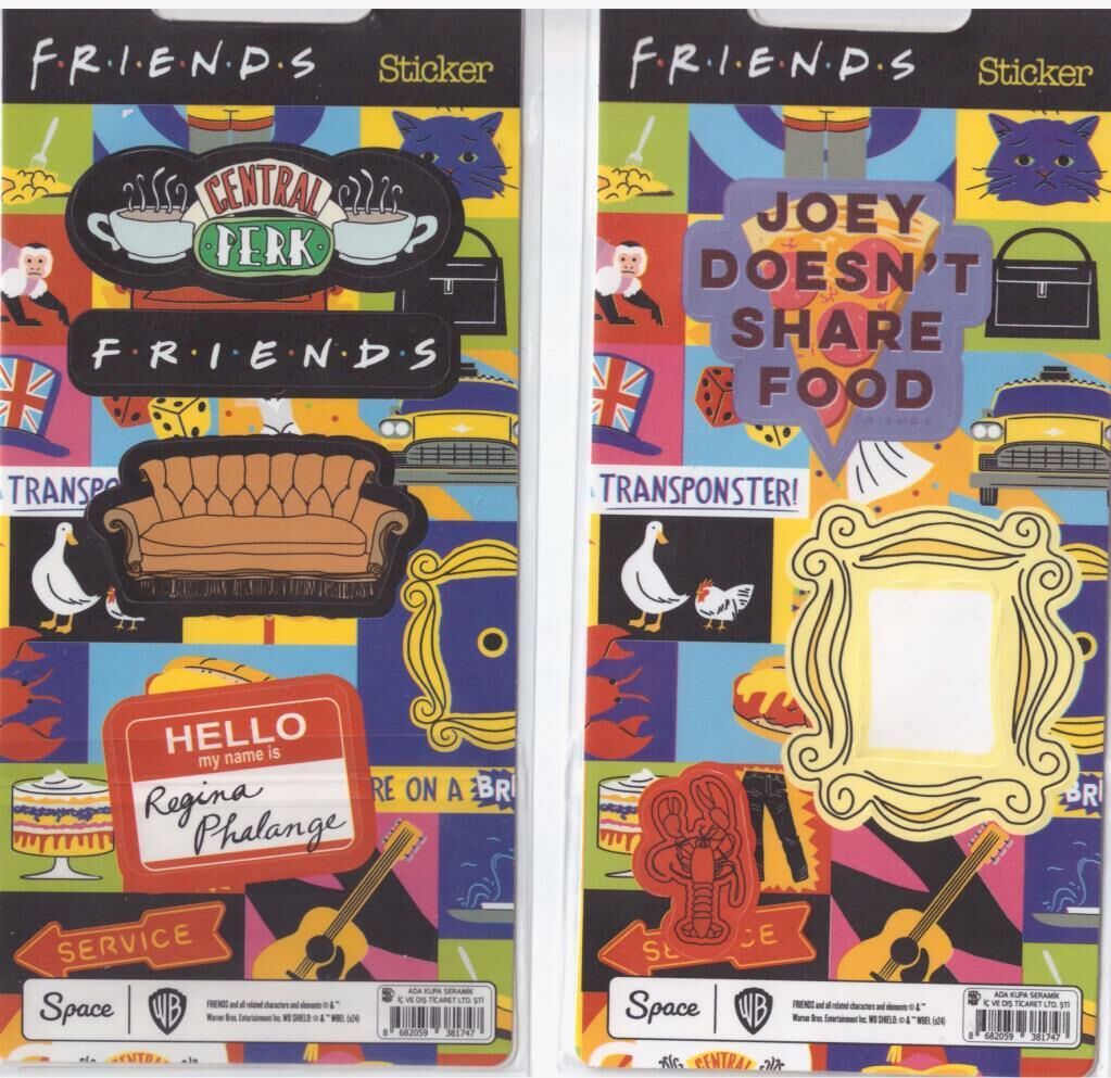 FRIENDS FRIENDS KOLTUK STICKER STC-381747