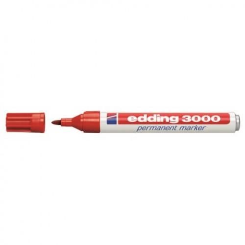 EDDING PERMANENT MARKER KIRMIZI (E3000)