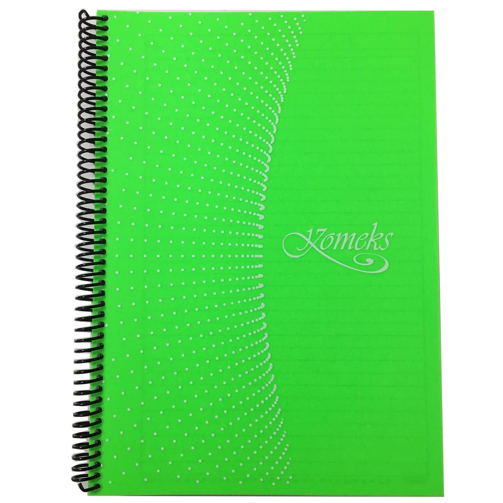 KOMEKS SPIRALLI DEFTER PP KAPK A4 144YP KARELI 139