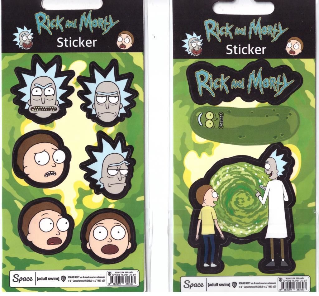 RICK&MORTY RICK&MORTY  STICKER STC-381693