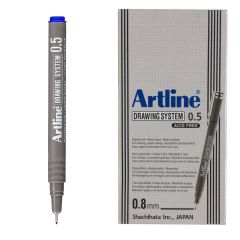 ARTLINE CIZIM KALEMI 005mm MAVI 12LI KUTU (2305N)