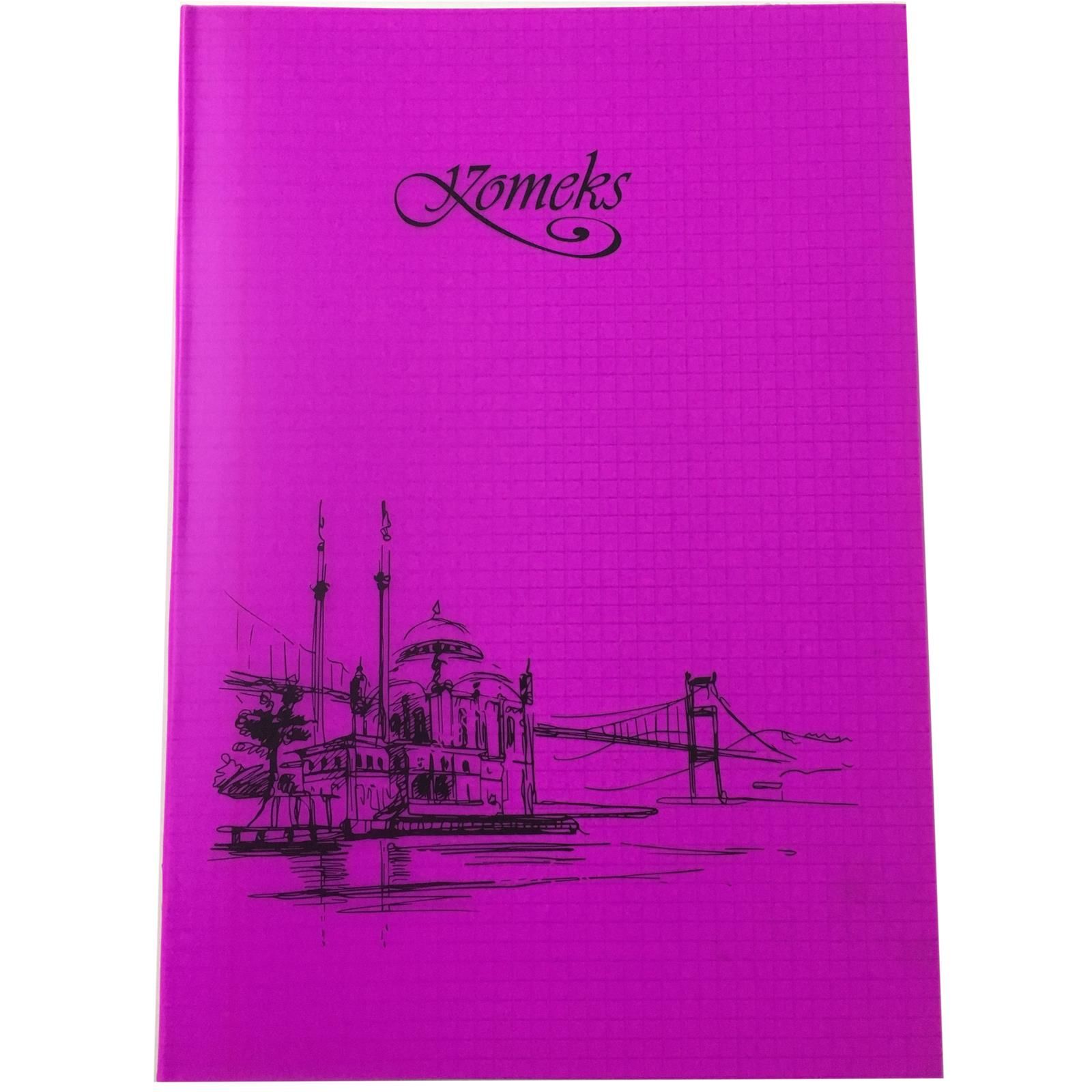 KOMEKS PP KAPAK DEFTER A4 80YP KARELI (0081)