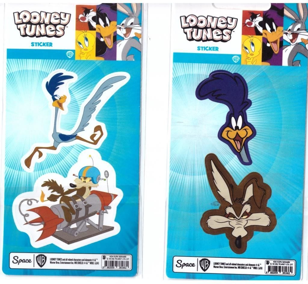 LOONEY TUNES ROAD RUNNER KYOTE STICKER STC-381662