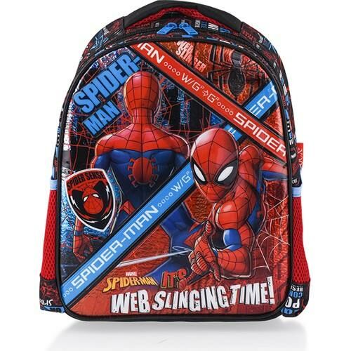 SPIDERMAN ANAOKUL CANTASI BRICK WEB SLINGING 41351