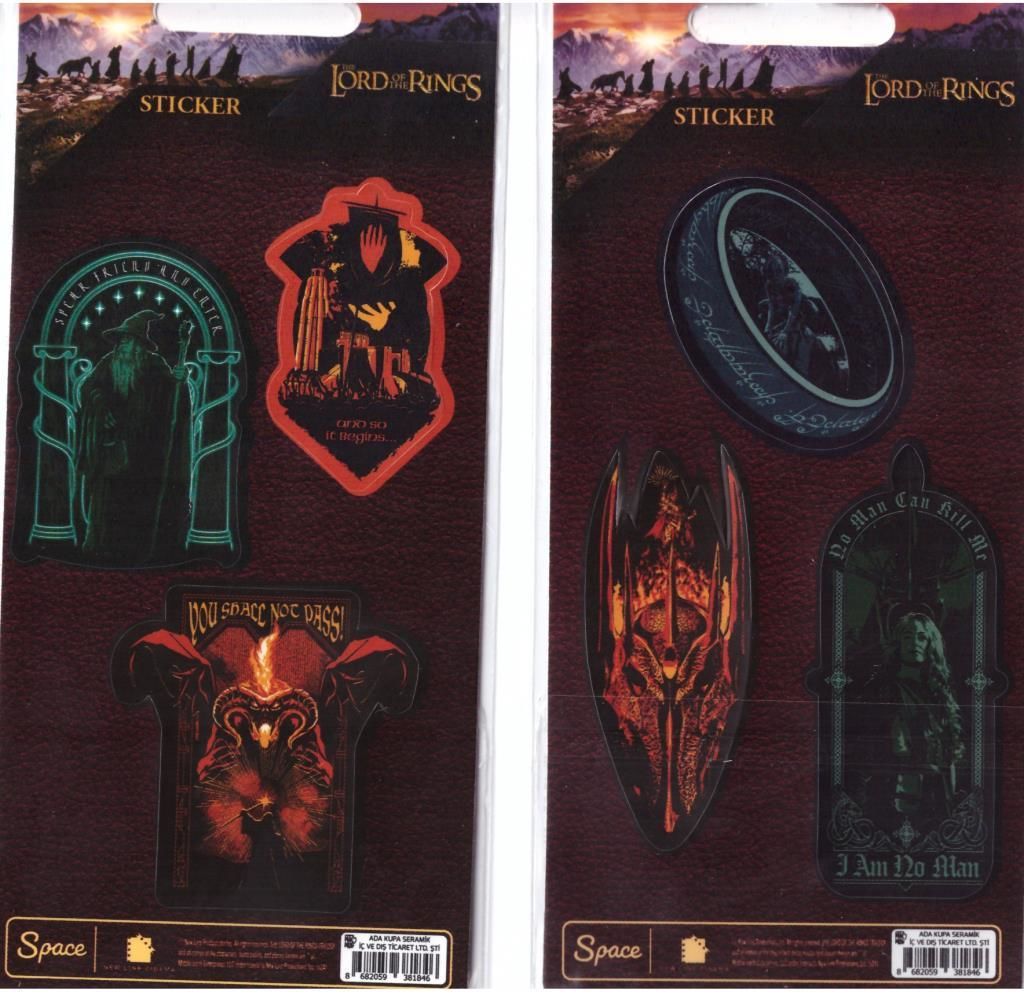 LORD OF THE RINGS YUZUK STICKER STC-381846