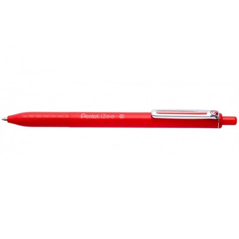 PENTEL IZEE ROLLER 07 YAG BAZLI KIRMIZI (BX457-B)