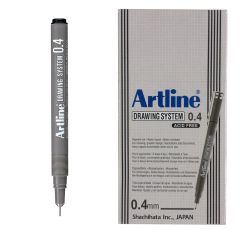 ARTLINE CIZIM KALEMI 04mm SIYAH 12LI KUTU (234)