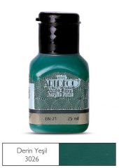 ARTDECO AKRILIK BOYA 25ML DERIN YESIL (3026)