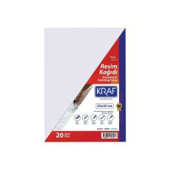 KRAF RESIM KAGIDI 25x35 120GR 20 LI