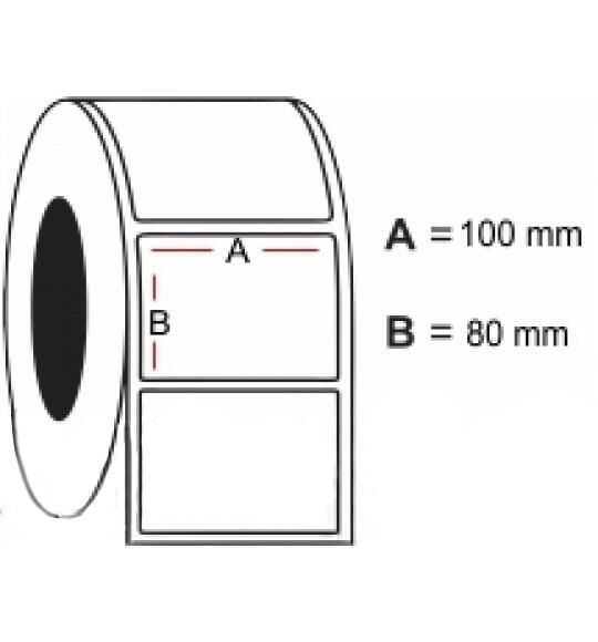 ERMET TERMAL ETIKET RULOSU 80X100 500 LU