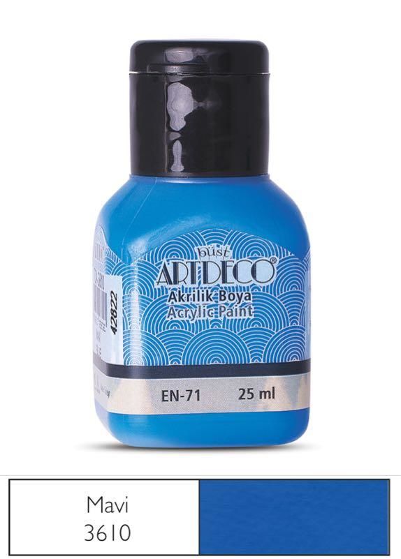 ARTDECO AKRILIK BOYA 25ML MAVI (3610)