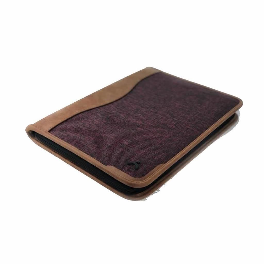 ONDER EXCLUSIVE A4 FERMUARLI EL PORTFOYU BORDO