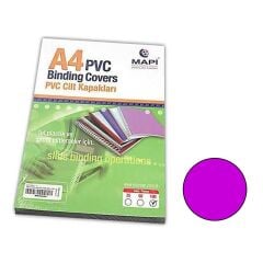 MAPI CILT KAPAGI PVC A4 160 MIC MOR 100 LU