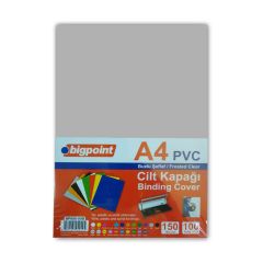 BIGPOINT CILT KAPAGI A4 160MIC  GRI (688-85)