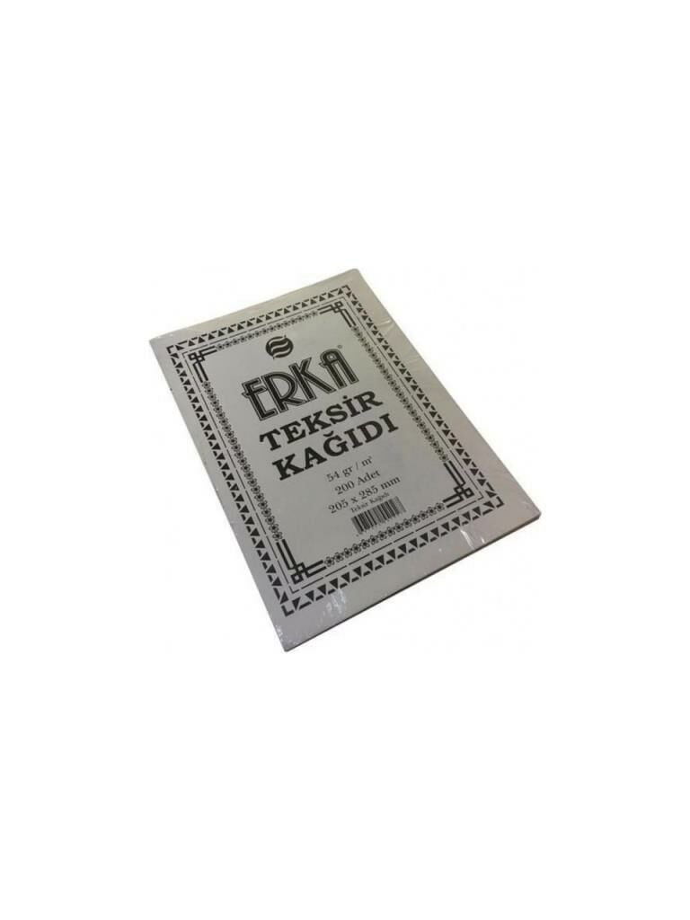 TEKSIR KAGIDI A4 200LU BAFIX/ERKA/ALTINYILDIZ