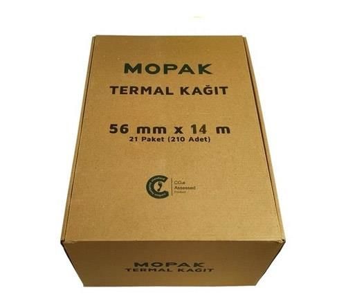 MOPAK TERMAL RULO 56x14  21 PAKET=210 ADET=1 KOLI