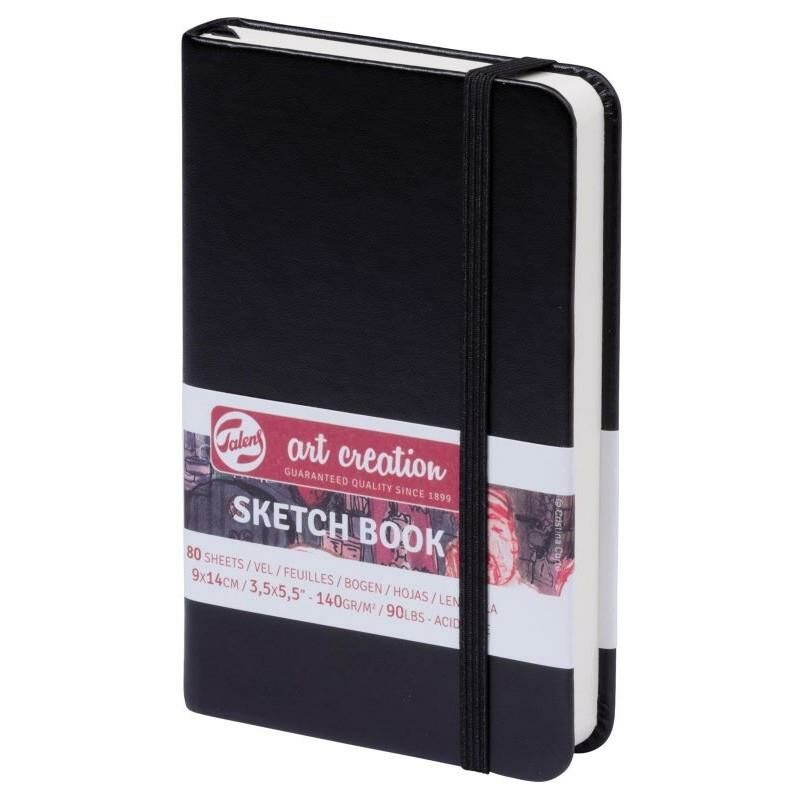 TALENS ART SKETCH BLOCK  BLACK 9X14 140gr