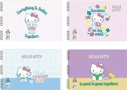 HELLO KITT 17x25 15 YP.SPR.RESIM DEFTERI 300115-08
