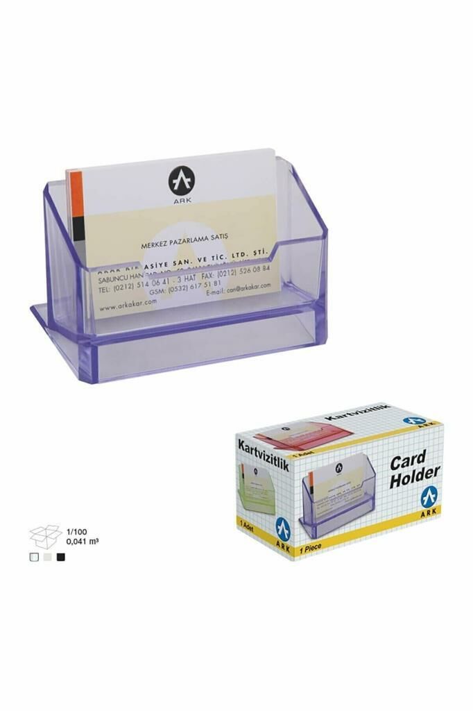 ARK SEFFAF KARTVIZITLIK  (1384)