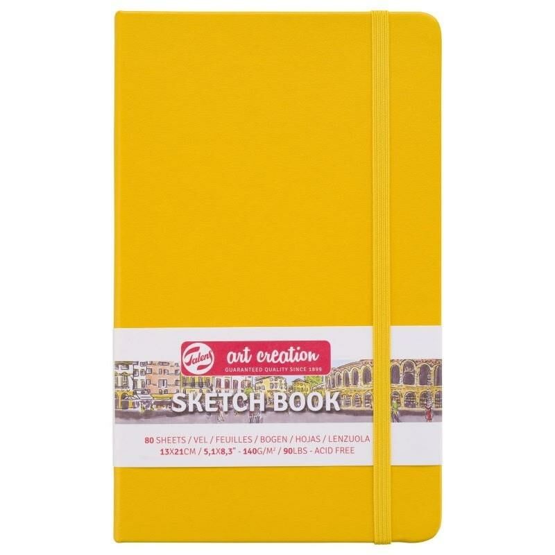 TALENS ART SKETCH BLOCK  G.YELLOW 13X21 140gr