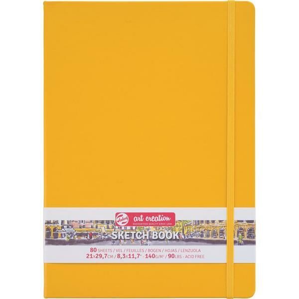 TALENS ART SKETCH BLOCK G.YELLOW 21X30 140gr