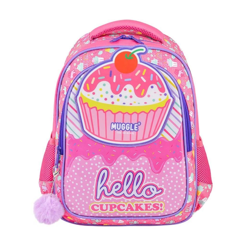 MIKRO OKUL CANTASI MUGGLE CUP CAKE PEMBE MU7051