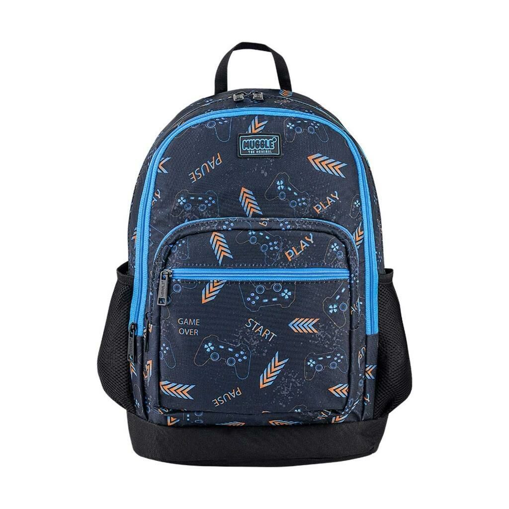 MIKRO OKUL CANTASI MUGGLE OT-GAME OVER SIYAH 0389