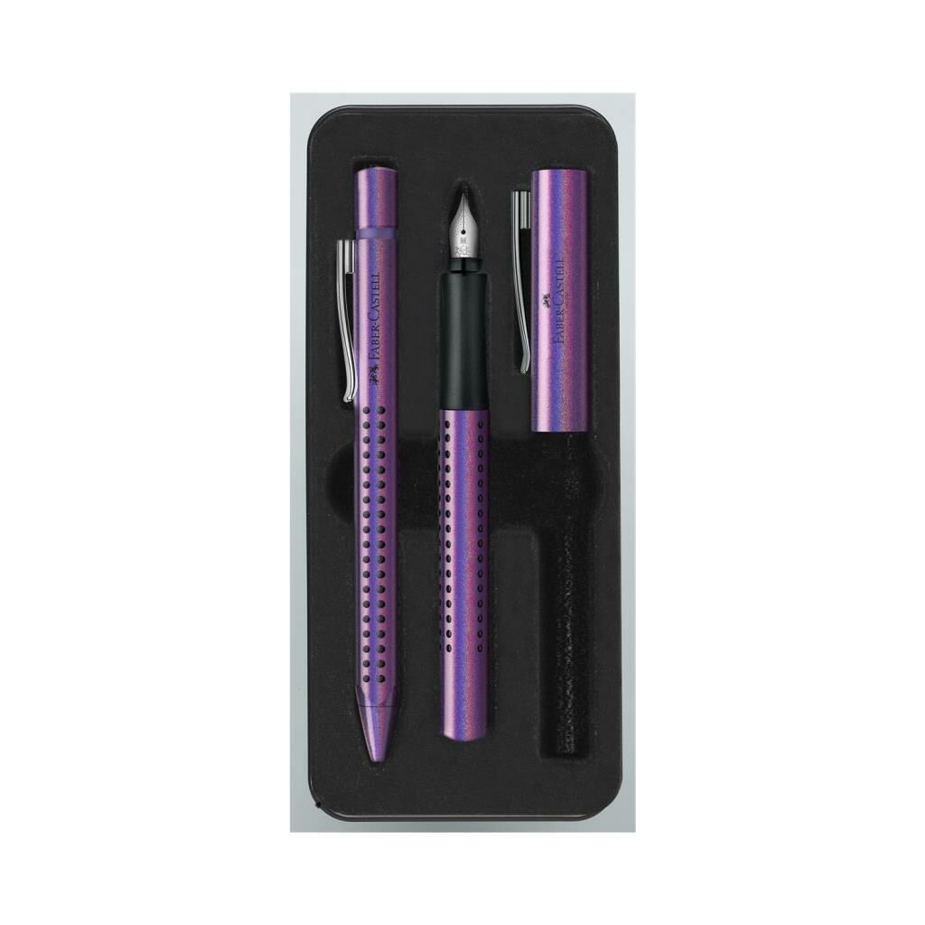 FABER CASTELL GRIP EDITION GLAM TUKENMEZ+DOLMA MOR