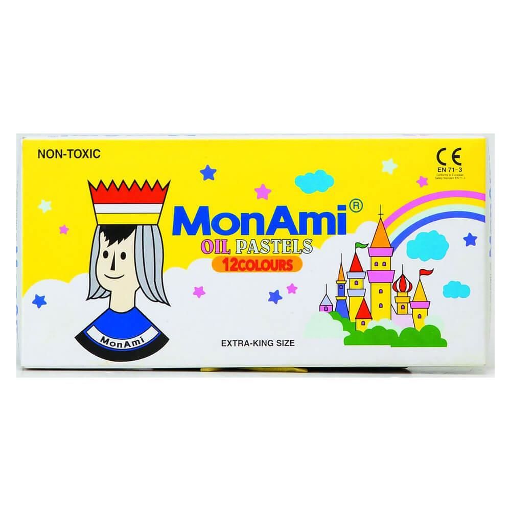 MONAMI PASTEL BOYA KARTON KUTU 12 LI (MP12)