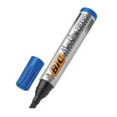 BIC PERMANENT MARKER 2300 KESIK UC MAVI TEKLI