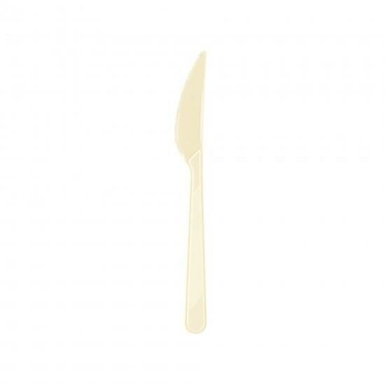 KIKA PLASTIK BICAK KREM 25 LI