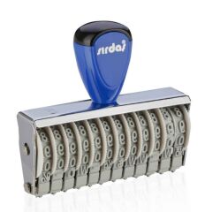 SIRDAS NUMARATOR 5mm 12 HANE (15512)